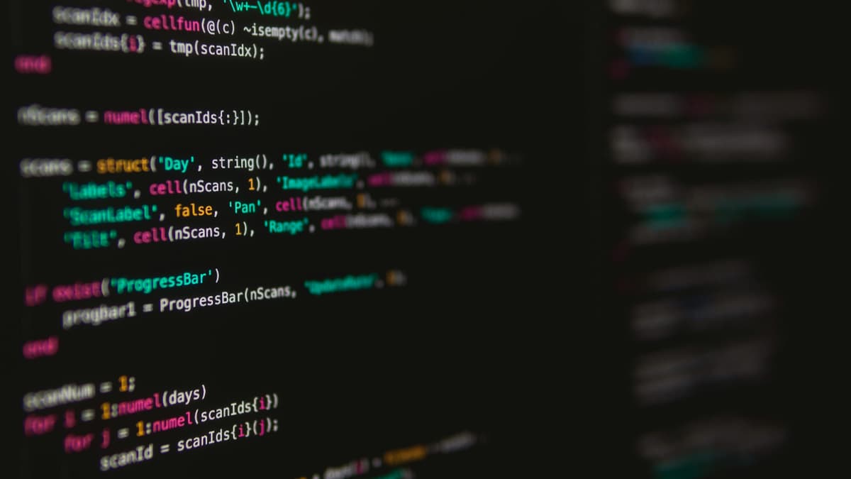 Coding on monitor